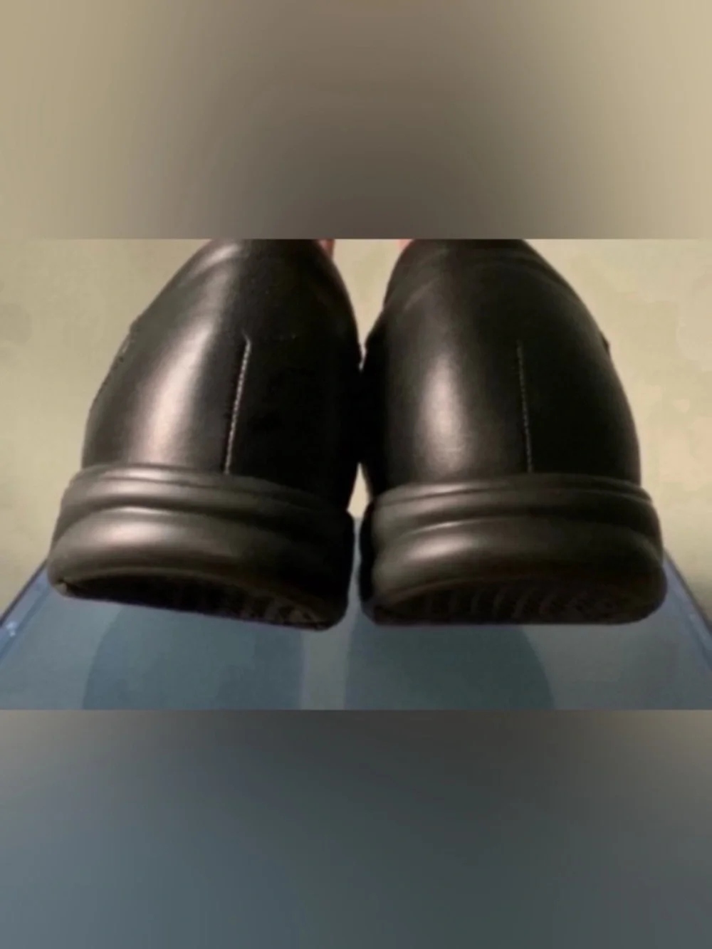 Finn Comfort Black Leather Lace-Up Shoes  Size 11.5 Wide